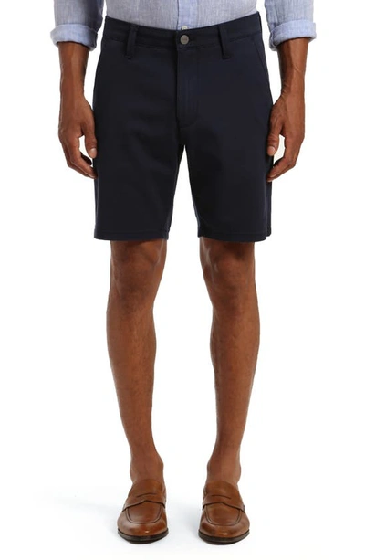 34 Heritage Arizona Flat Front Chino Shorts In Night Sky High-flyer