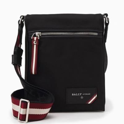 Bally Black Nylon Fincher Crossbody Bag