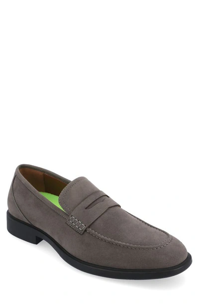 Vance Co. Keith Penny Loafer In Grey