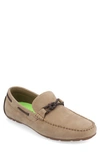 Vance Co. Tyrell Driving Loafer In Taupe