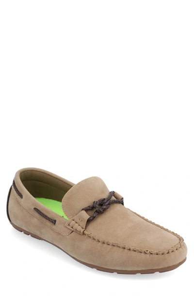 Vance Co. Tyrell Driving Loafer In Taupe