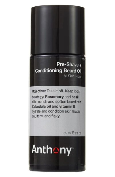 Anthony Pre-shave + Conditioning Beard Oil