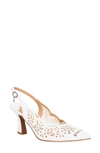 J. Reneé Valerian Slingback Pump In White