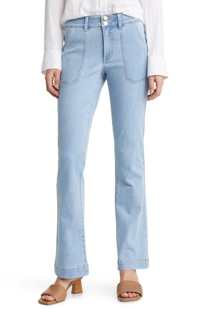Wit & Wisdom 'ab'solution High Waist Flare Jeans In Light Blue