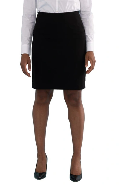 Suitably Suite Pencil Skirt In Black