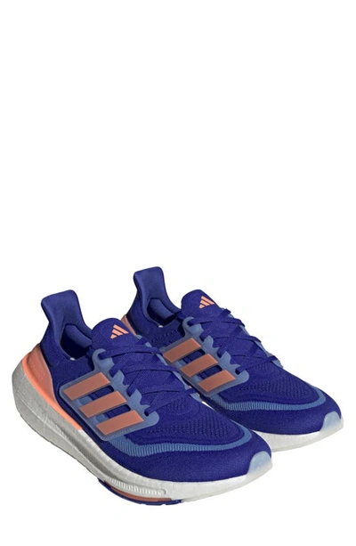 Adidas Originals Ultraboost 23 Running Shoe In Blue/ Coral/ Blue