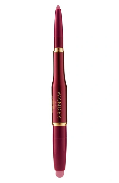 Wander Beauty Lipsetter Dual Lipstick And Liner On The Mauve 0.036 oz/ 1 G, 0.007 oz/ 0.18 G