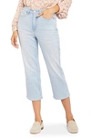 Nydj Joni High Waist Relaxed Capri Jeans In Brightside