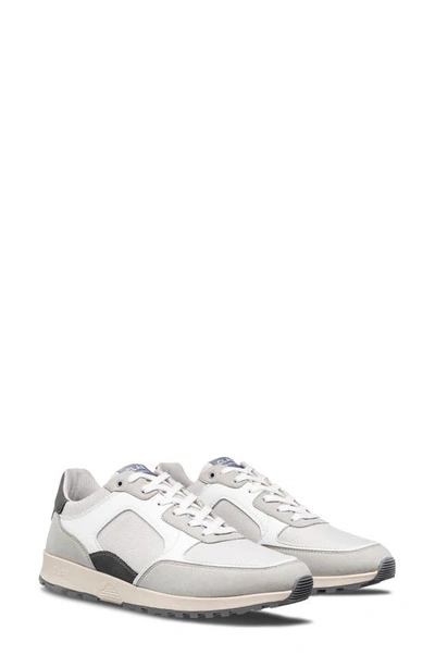Clae Joshua Sneaker In White Frost Grey