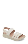 Wonders A-8004 Sandal In Off White Leather