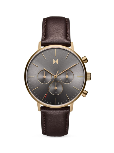 Mvmt Men's Legacy Quartz Leather Brown Watch 42mm
