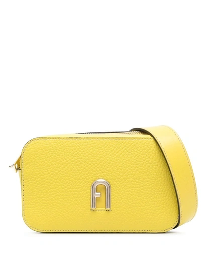 Furla Mini Primula Crossbody Bag In Yellow