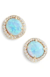 Melinda Maria Sarah Louise Opal Stud Earrings