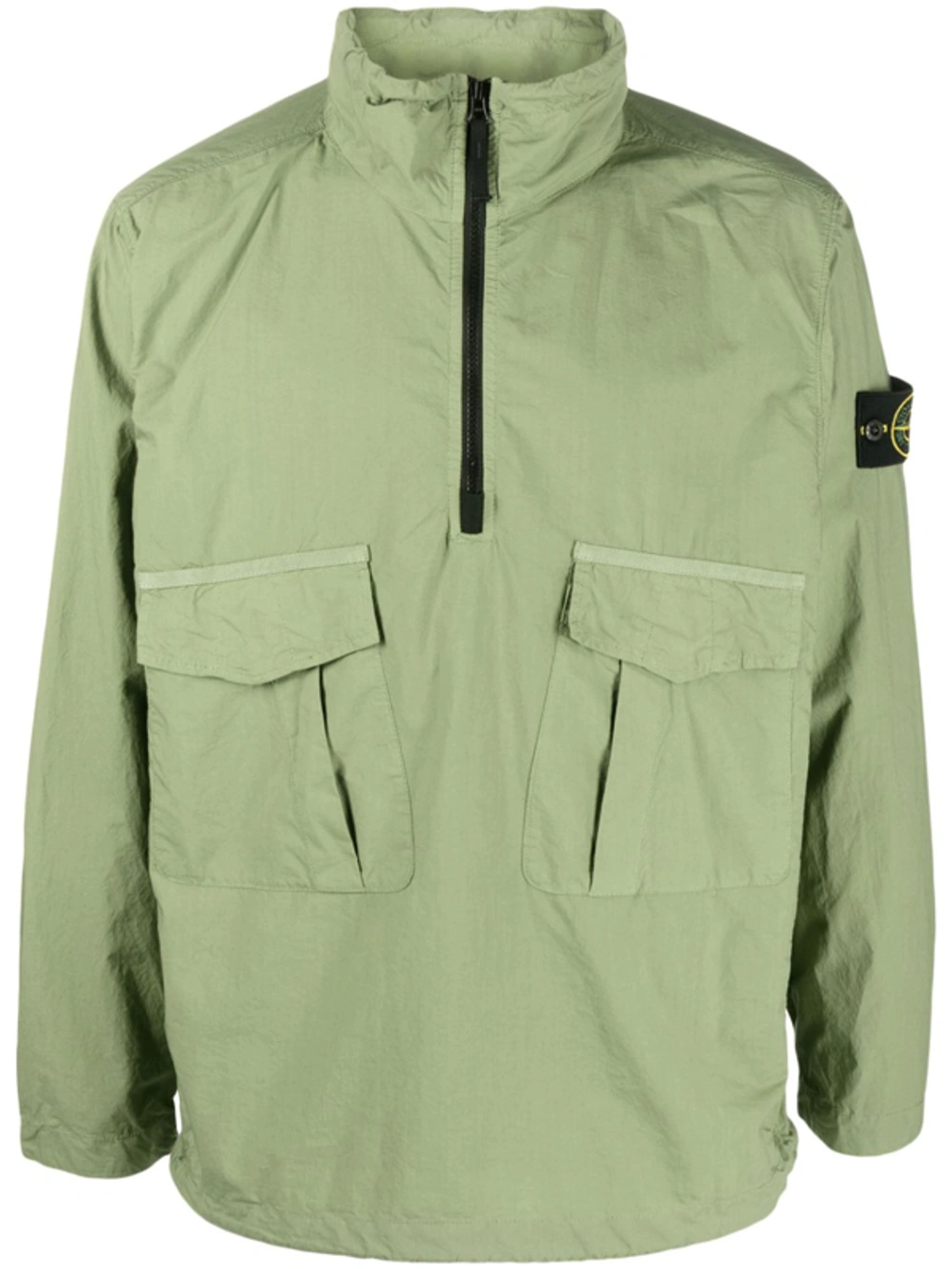 Stone Island Oversized Shirt In Stretch Supima® Cotton Twill In