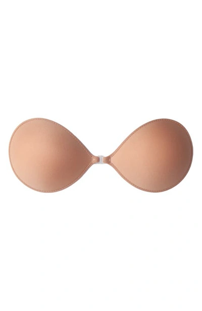 Fashion Forms Backless Adhesive Push-up Bra In Light Beige