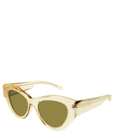 Saint Laurent Yellow Sl 506 Sunglasses In Crl