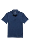Flag And Anthem All Day Short Sleeve Performance Polo In Navy