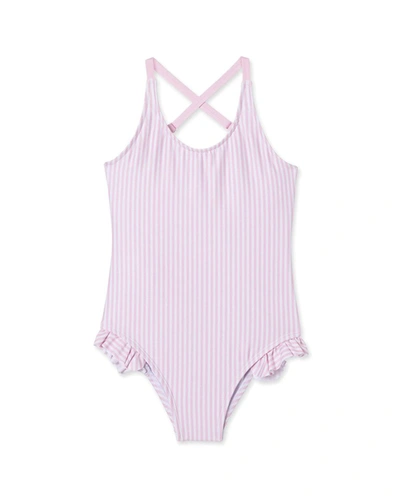 Classic Prep Kids'  Kai Open Back One-piece In Pink