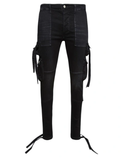 Amiri Tactical Cargo Pants In Black
