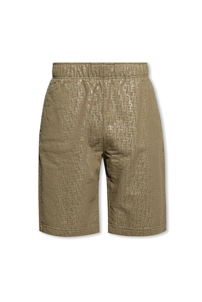 Diesel Khaki P-marshy-mono Shorts In 5fp