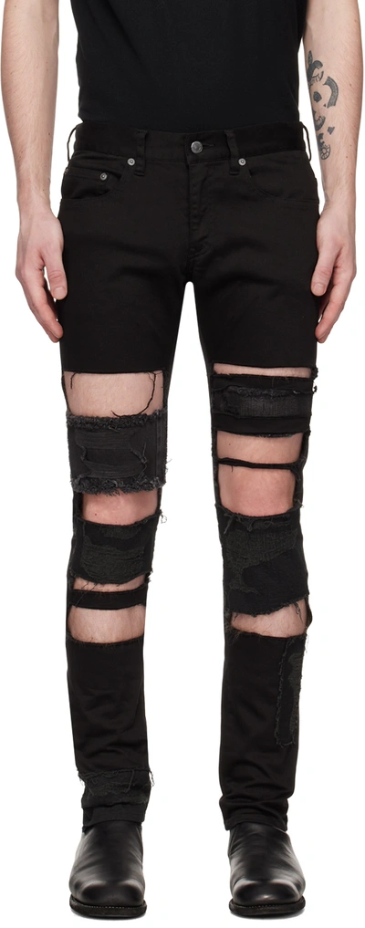 Undercover Black Distressed Jeans