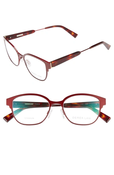 Derek Lam 52mm Optical Glasses - Ruby