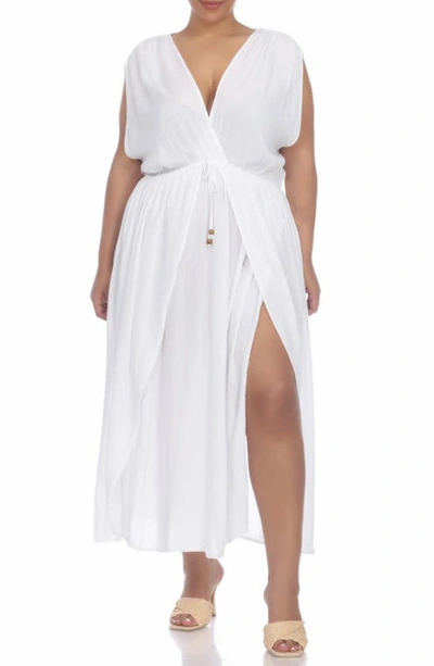 Boho Me Maxi Cover Up In White