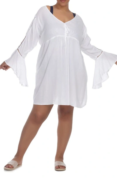 Boho Me Tunic Cover Up In White