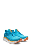 Asics Gel Nimbus 25 Sneakers In Islang Blue/sun Peach