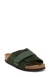 Birkenstock Kyoto Slide Sandal In Thyme