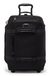 Tumi Alpha Bravo Wheeled Duffle Bag In Black