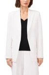Halogen Single Button Relaxed Blazer In Bright White