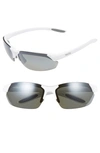 Smith Parallel Max 69mm Polarized Sunglasses - White