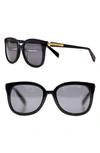Freida Rothman Brynn 54mm Butterfly Sunglasses - Black