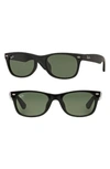 Ray Ban New Wayfarer Classic 55mm Sunglasses - Matte Black