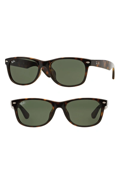 Ray Ban New Wayfarer Classic 55mm Sunglasses - Tortoise In Tortoise