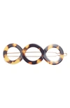 France Luxe Triple Circle Tige Boule Barrette In Tokyo