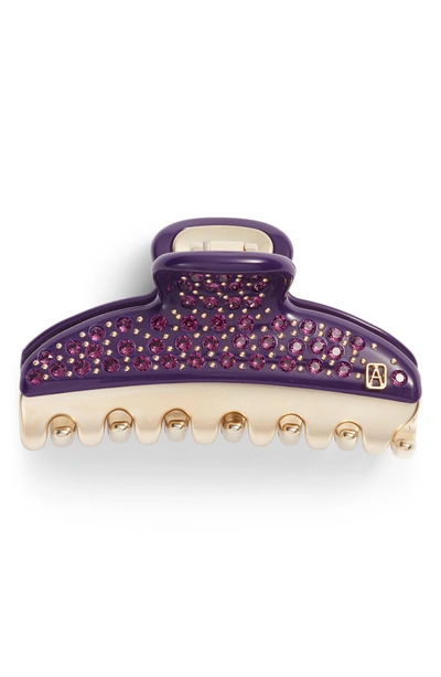Alexandre De Paris Vendome Hair Clip In Purple | ModeSens