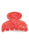 France Luxe 'small Couture' Jaw Clip In Flake Pink