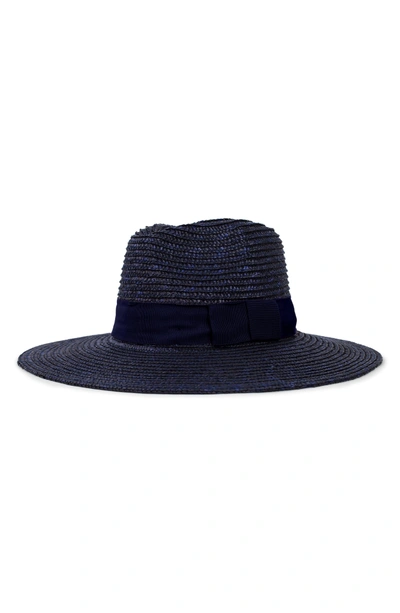 Brixton 'joanna' Straw Hat - Blue In Midnight