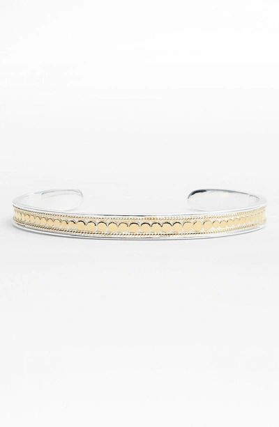 Anna Beck Skinny Cuff Bracelet In Gold