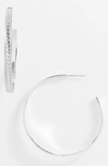 Anna Beck Large Hoop Stud Earrings (nordstrom Exclusive) In Sterling Silver