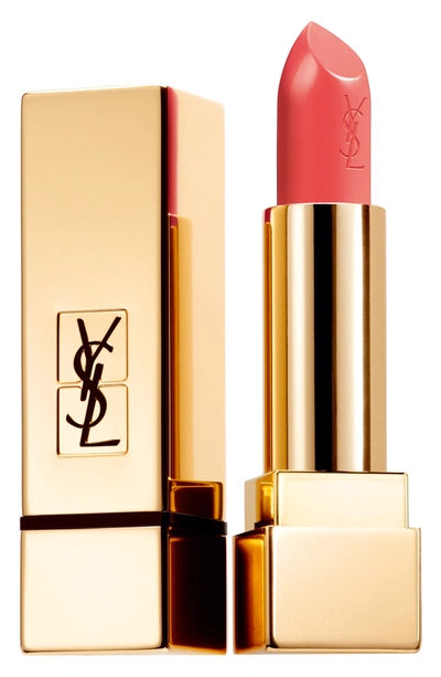 Saint Laurent Rouge Pur Couture Satin Lipstick In 36 Corail Legende