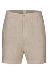 Swims Men's Amalfi Linen Shorts In Sand Dune
