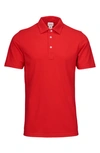 Swims Marina Cotton Piqué Polo In Red