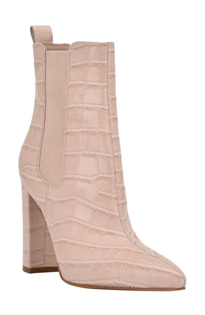 Marc Fisher Ltd Garliss Pointed Toe Bootie In Light Natural