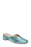 Loeffler Randall Lulu Block Heel Mule In Mermaid