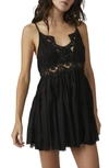 Free People Ilektra Slip Dress In Black