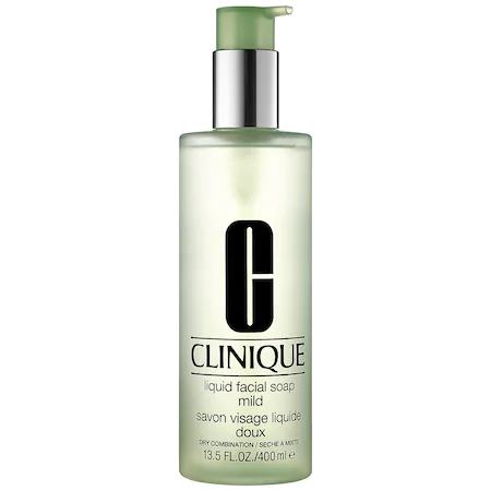 clinique face wash dry combination skin