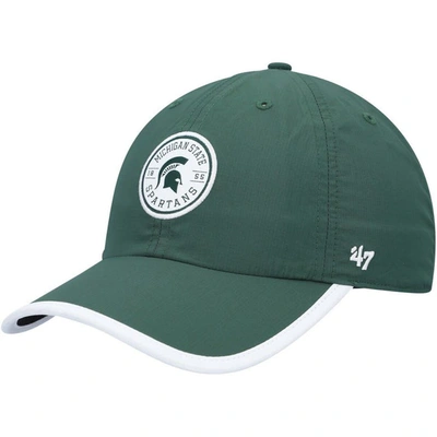 47 '  Green Michigan State Spartans Microburst Clean Up Adjustable Hat